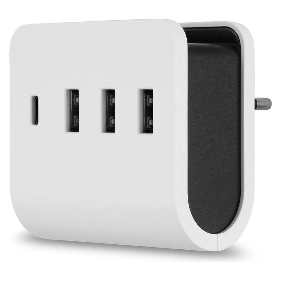 REV USB Ladegerät 3x USB-A 1x USB-C (24 W, 4 Ports) (0020820103)