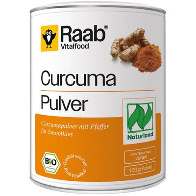 Raab Vitalfood Curcuma Bio Pulver 100 g