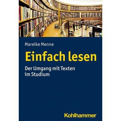 Einfach lesen, Taschenbuch von Mareike Menne, Kohlhammer, 978-3-17-031960-8