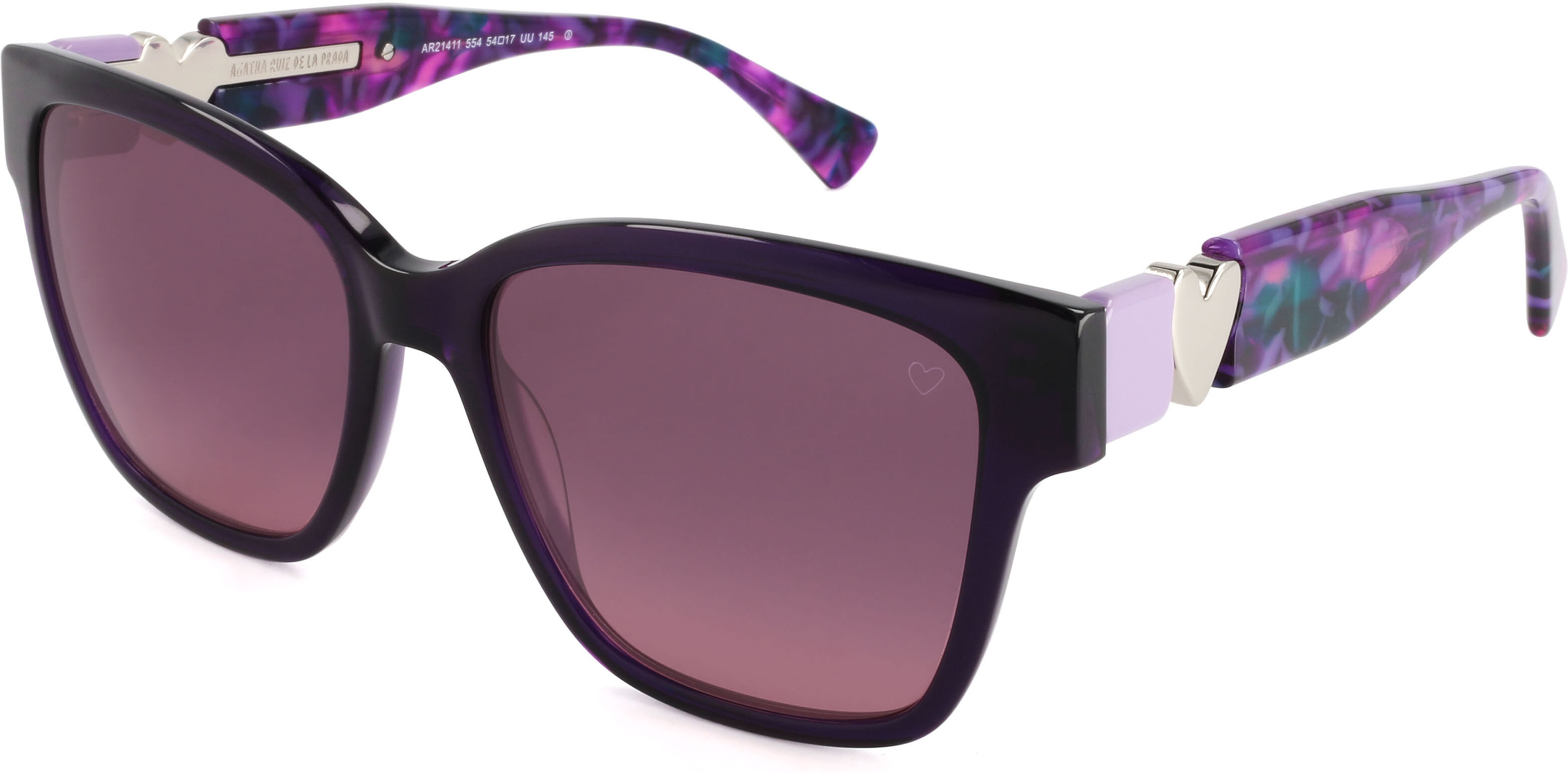 Óculos de sol Agatha Ruiz de la Prada AR21411 Lilás Tamanho: 54X17   Lilás