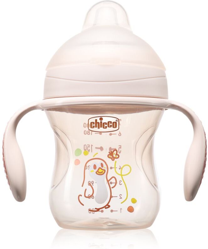 Chicco Transition Cup 4m+ training cup with handles Pink 1 pc