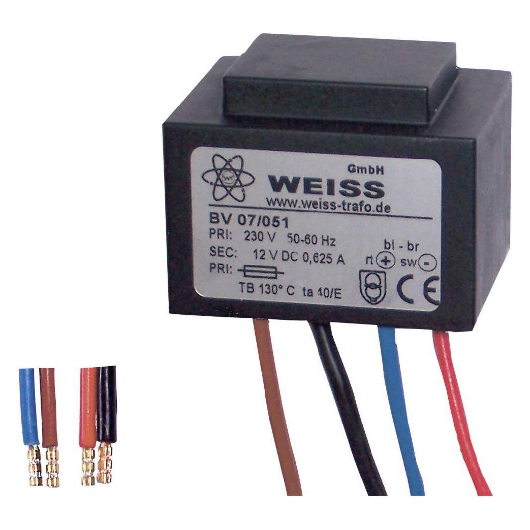 Weiss Elektrotechnik Kompaktnetzteil Transformator ohne Gleichrichtung (07/053)
