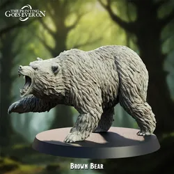 Brown Bear aus Heart of the Forest von The Printing Goes Ever On