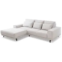 filippo Ecksofa Renzo Stoff Sandgrau