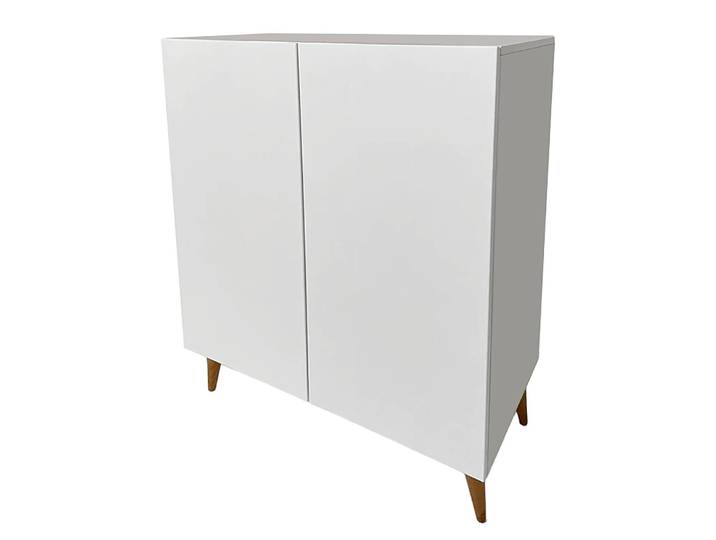 home24 Schoenenkast 80 x 96 x 42cm wit