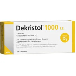 Dekristol 1.000 I.E. Tabletten 100 St