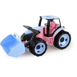 GIGA TRUCKS Traktor mit Lader, rosa, SK