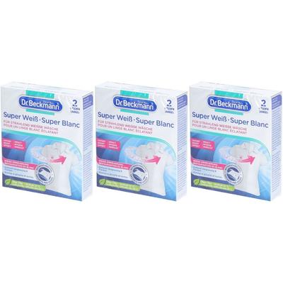 DR Beckmann Super Weiss - Waschmittel für strahlend weisse Wäsche x3 3x40 g Sonstige