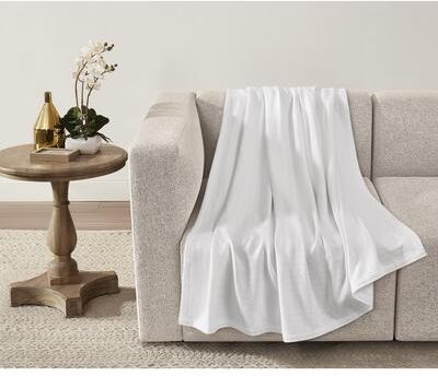 Borghese Roma Luxe Cotton Blanket and Throw