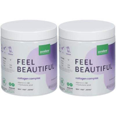 Purasana® Feel Beautiful Collagen Blackberry Flavour x2 2x240 g Pulver