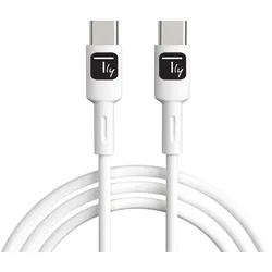 EFB ICOC-MUSB20-C60W2 Techly USB-C Stecker 2.0 Kabel, 2m weiß ICOCMUSB20C60W2