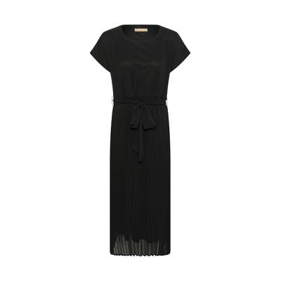 Midikleid CULTURE "Damen Kleid CUalvia", Damen, Gr. L, N-Gr, schwarz, Obermaterial: 100% Polyester PES., Kleider Midikleid