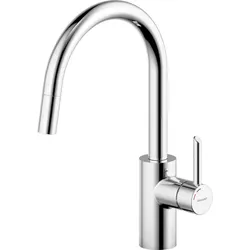 Bravat Berlin Küchenarmaturen 3554242 mit Auszugsbrause, chrom