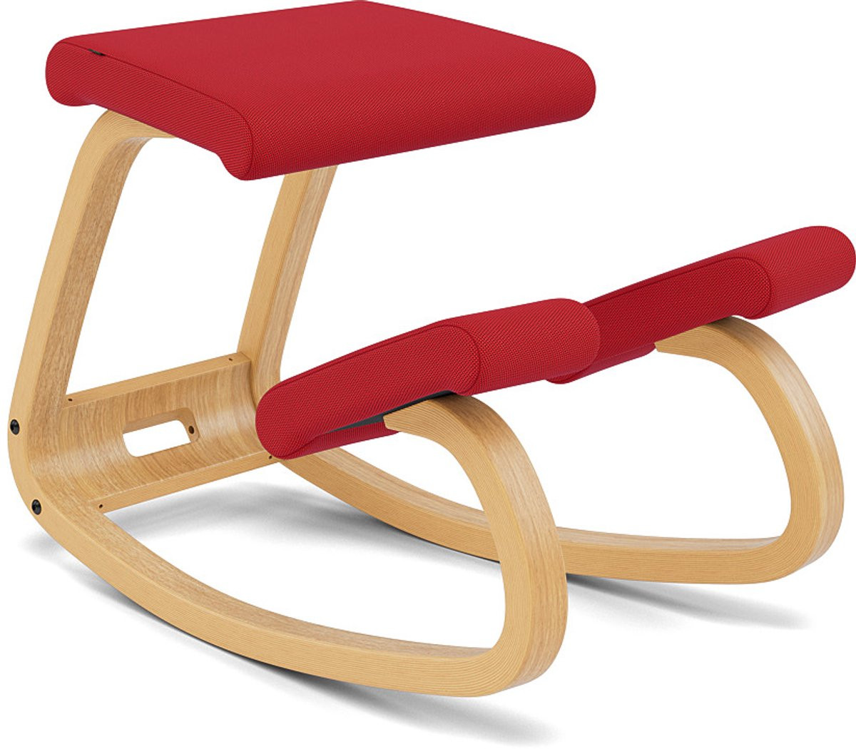 Stokke Varier Stokke Variable balans kniestoel Rood/Lichtbruin Tonal