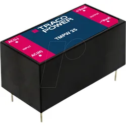 TMPW 25-105 - AC/DC-Wandler TMPW, 25 W, 85-305 VAC/5,0 VDC, Platinen-Montage