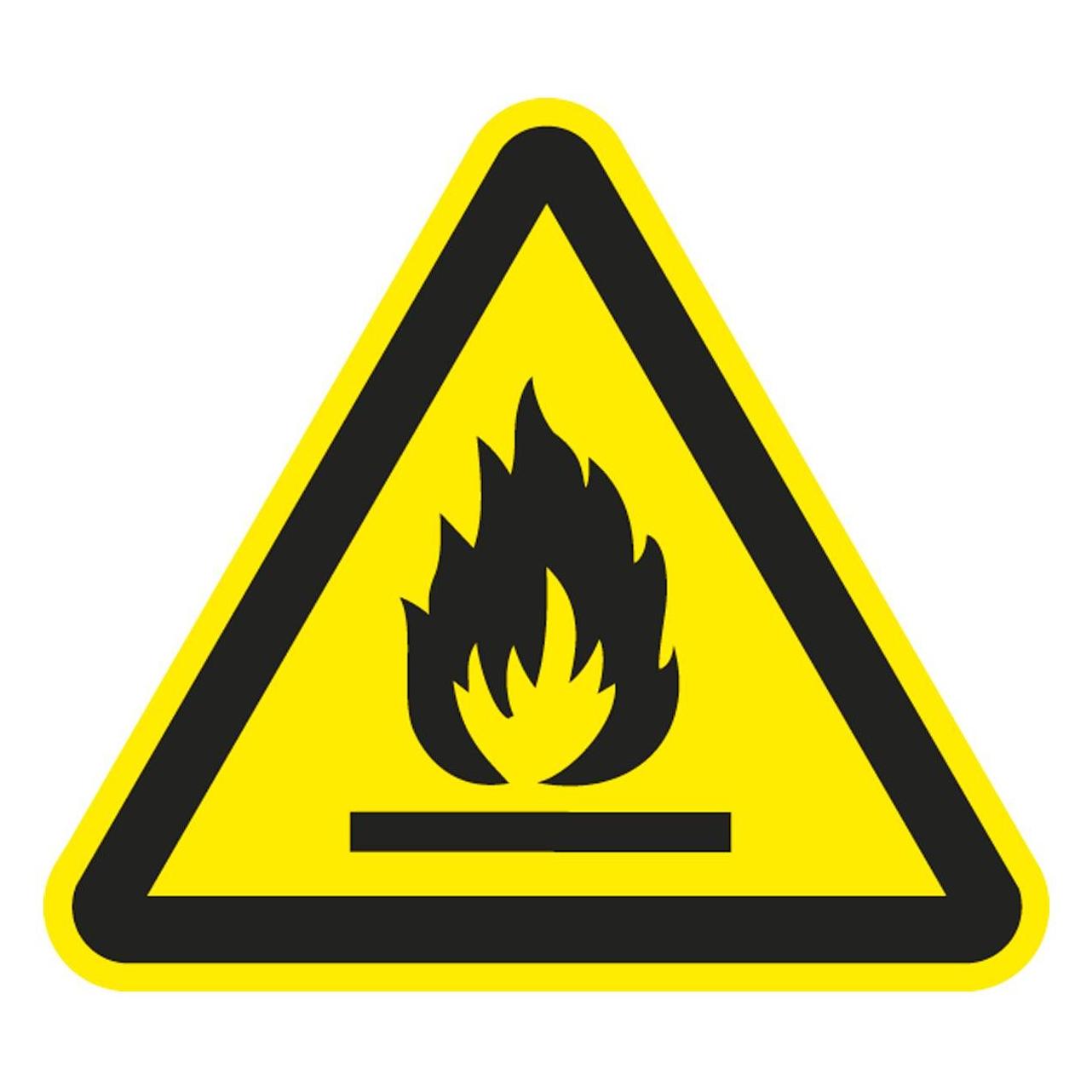 Moedel Warnzeichen "Warnung vor feuergefährlichen Stoffen" (59013)