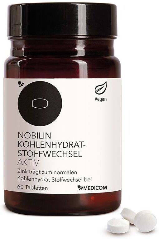 Medicom Nobilin Kohlenhydrat-Stoffwechsel Aktiv Tabletten 60 St