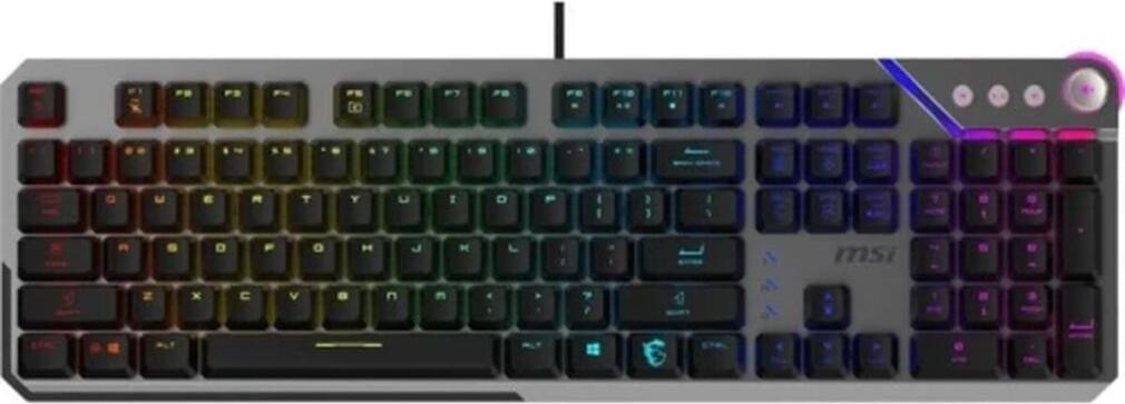 MSI Toetsenbord S11-04ES243-CLA, zwart