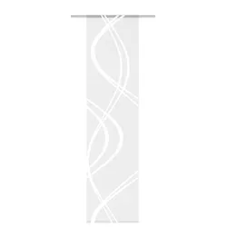 Schmidt Schiebevorhang Tiberio 60 x 245 cm Polyester Weiß