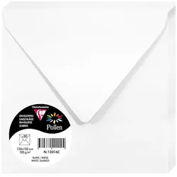 Pollen 200x Umschlag Pollen 120x120mm 120g - Weiß 12016C