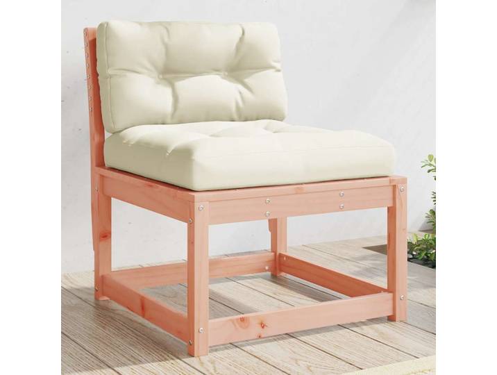 vidaXL Gartensofa mit Kissen Massivholz Douglasie