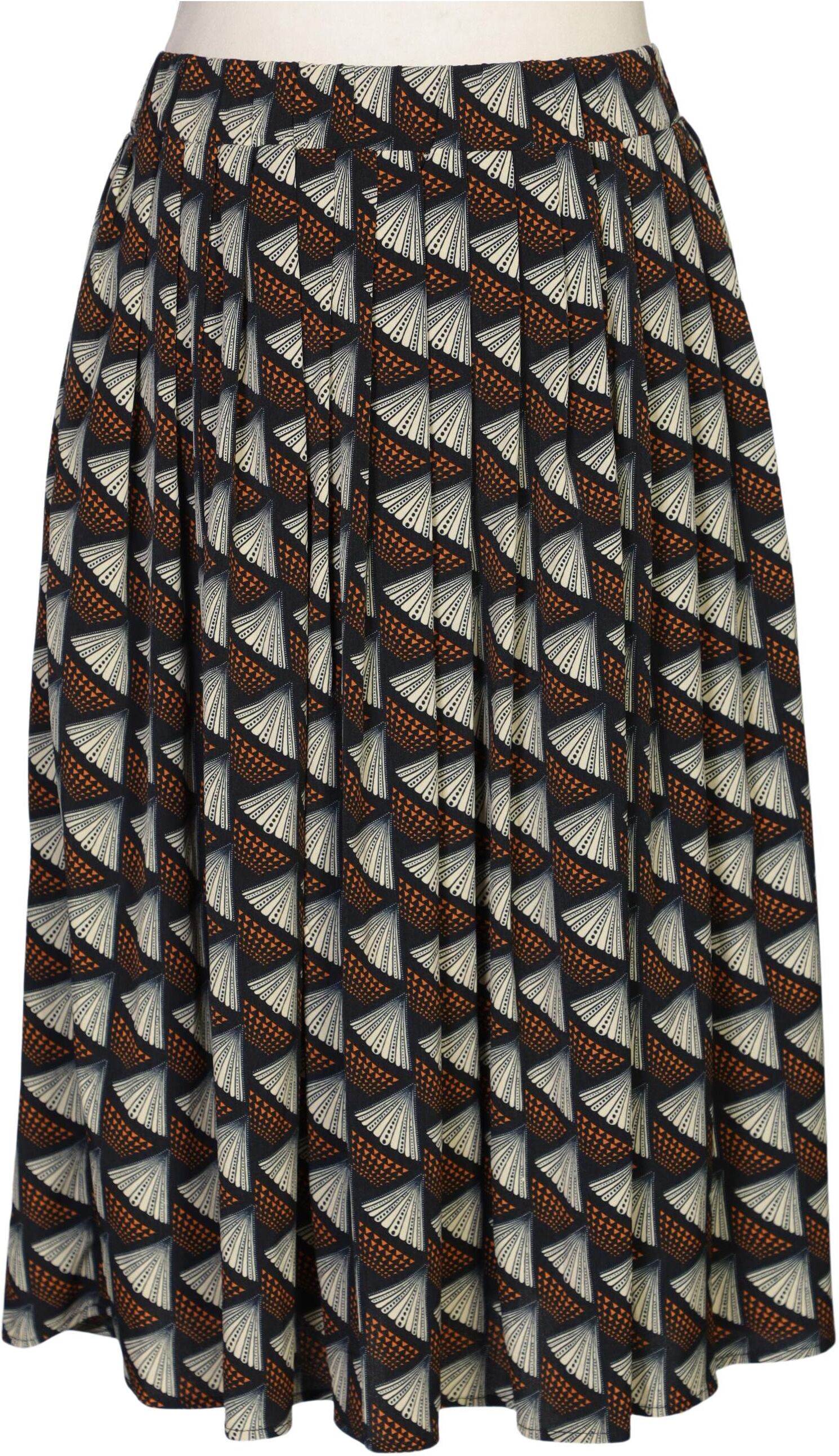 Anonyme Designer Damen Rock, Mehrfarbig, Gr. L, Synthetik - Second Hand