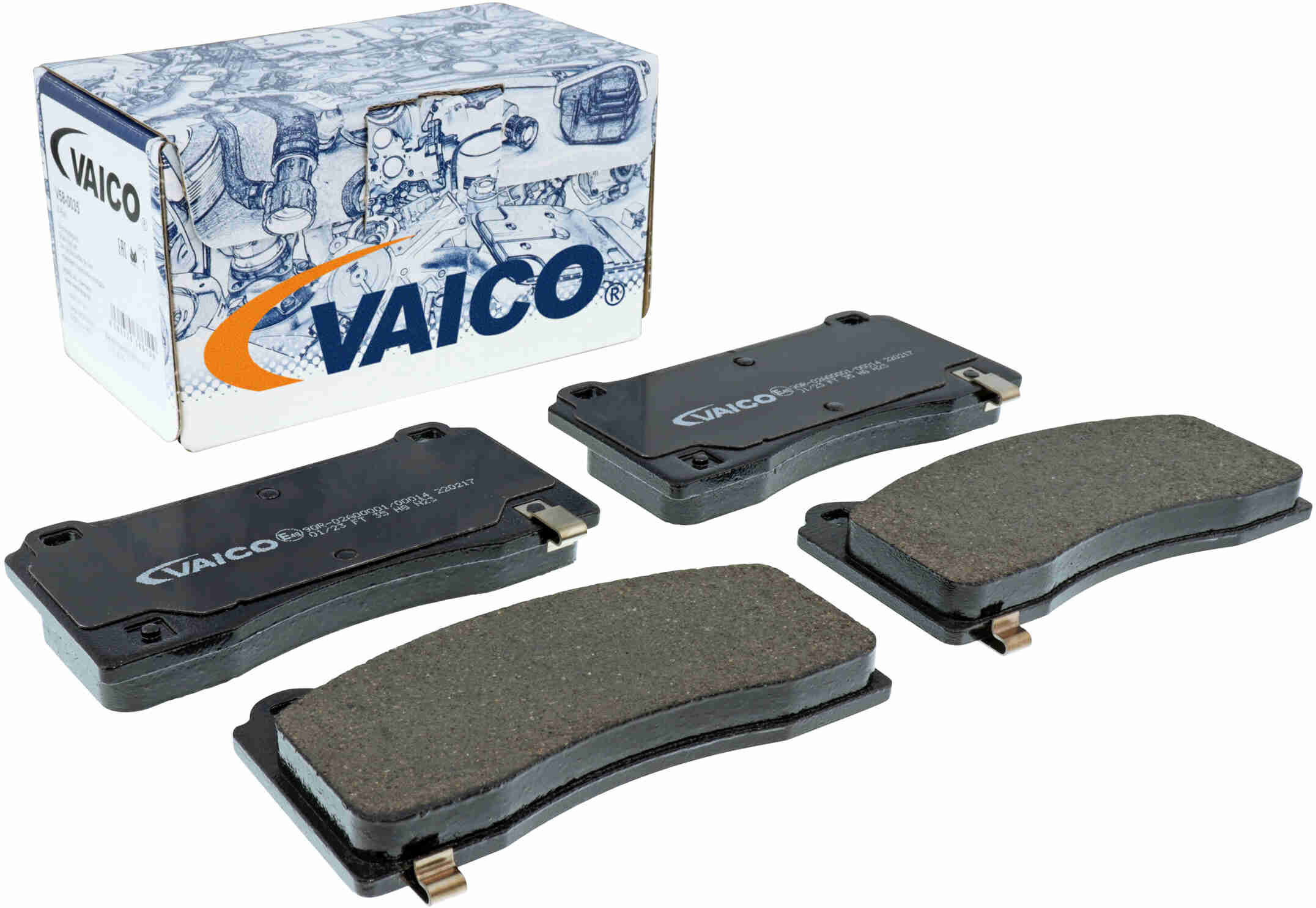 Vaico Bremsbelagsatz, Scheibenbremse V580035 Vorderachse Für Tesla