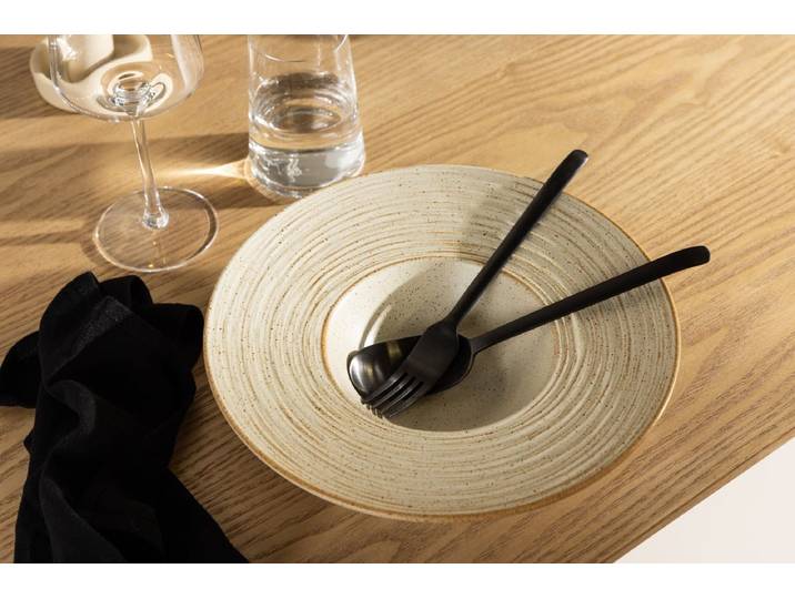Schalen Klara - 2er Set aus Keramik mit hochwertiger Glasur - Beige - Luxusbetten24