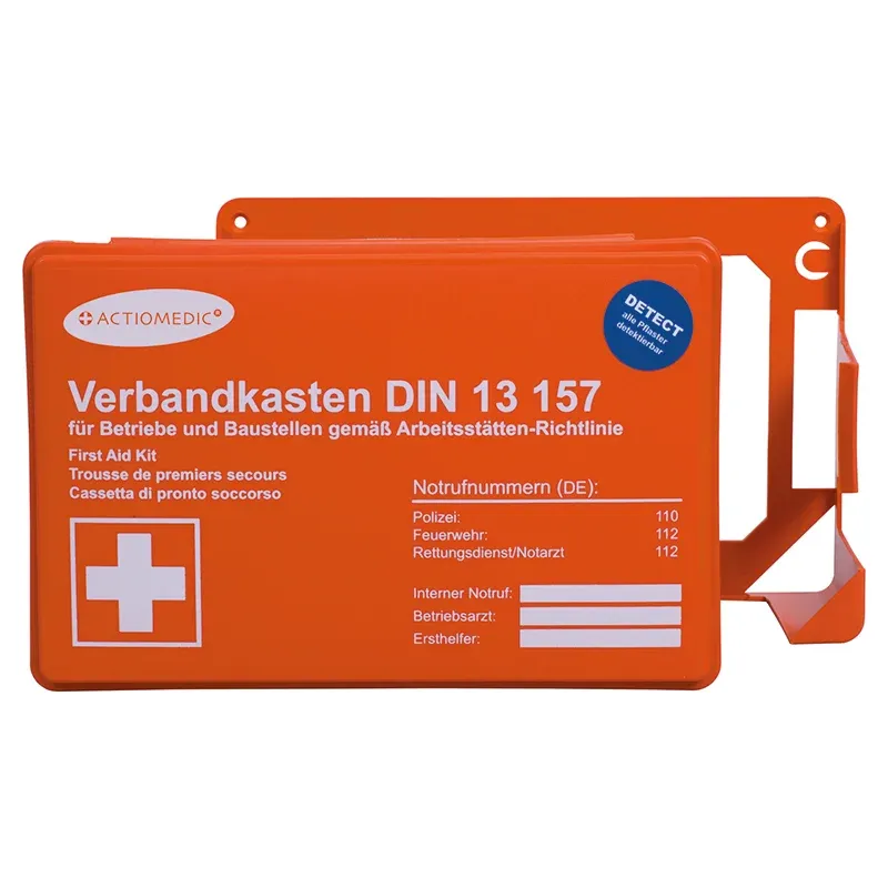 GRAMM medical healthcare GmbH Erste Hilfe Betriebs-Verbandkasten, Mini detect, DIN 13157, für Food u.Lebensmittelindustrie 418.035.91511
