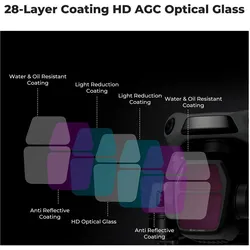 K&F Concept 4pcs Filter Kits, ND8+ND16+ND32+ND64, HD, Anti-Reflection Green Coating, Waterproof and Scratch Resi (Drohnen Filter, DJI Air 3s), Drohne Zubehör, Mehrfarbig