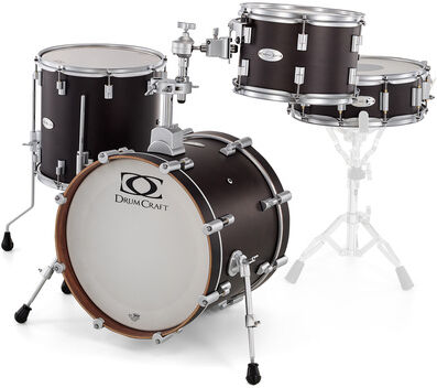 DrumCraft Series 6 Jazz Set Satin Black Satin Black