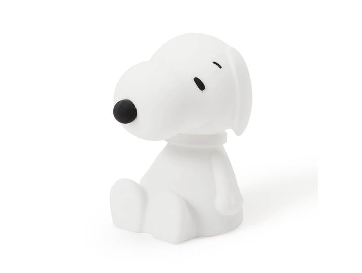 Lampe à poser LED Snoopy rechargeable, hauteur 22 cm, blanche - Mr Maria - Chambre d'enfant - Jeune - Plastique
