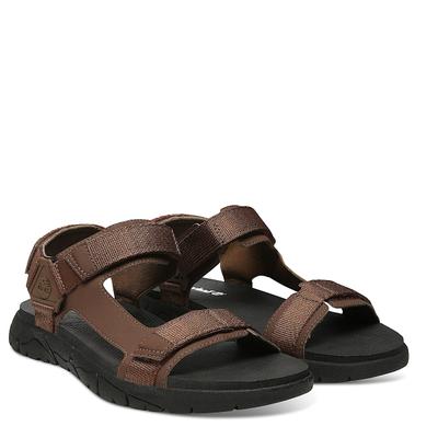 Sandale TIMBERLAND "WINDHAM TRAIL WINDHAM TRAIL SANDAL", Herren, Gr. 40, Synthetik, braun (braun 026), Textil, Schuhe Sandale