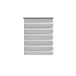 Lichtblick Klemmfixrollo   ¦ grau ¦ Synthetische Materialien ¦ Maße (cm): B: 55 H: 5