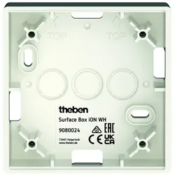 Theben Aufputzgehäuse weiß Surface Box iON WH