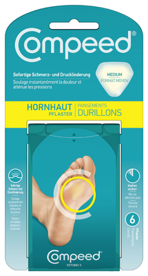 Perrigo Deutschland GmbH COMPEED Hornhaut Pflaster 6 St 07705519