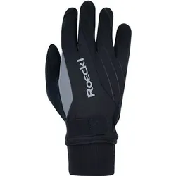 ROECKL SPORTS Herren Handschuhe Ravensburg 2, Größe 10,5 in Schwarz Schwarz