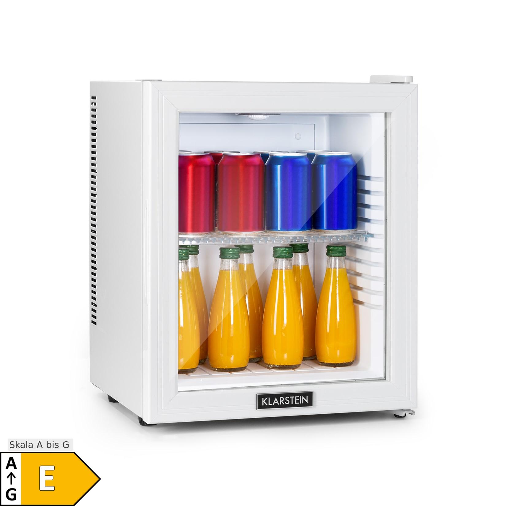 Brooklyn 23 Mini-Kühlschrank Glastür LED Ablage