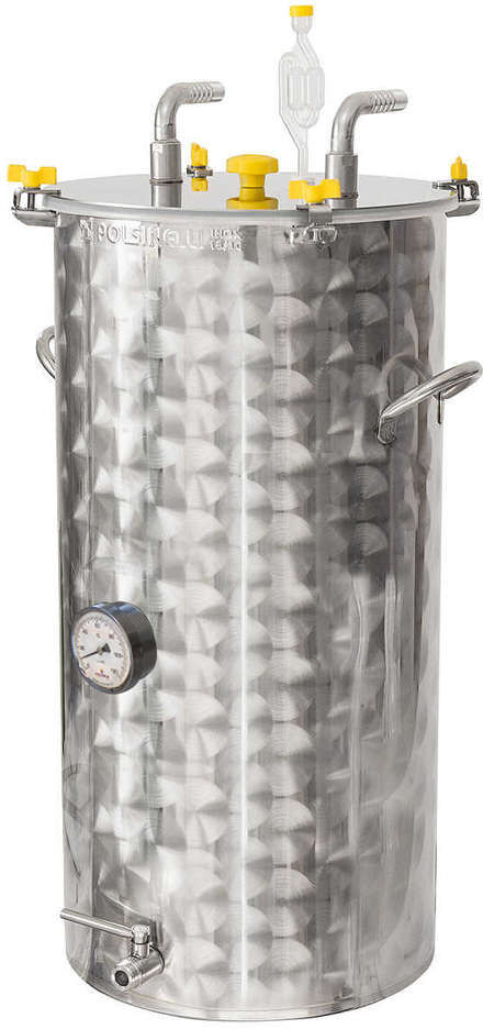 Polsinelli Fermentatore refrigerato fondo piano 200 L