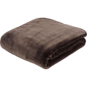 Gözze Kuscheldecke Premium Cashmere Feeling, schokobraun, flauschig & weich, 500 g/m², 220 x 240 cm