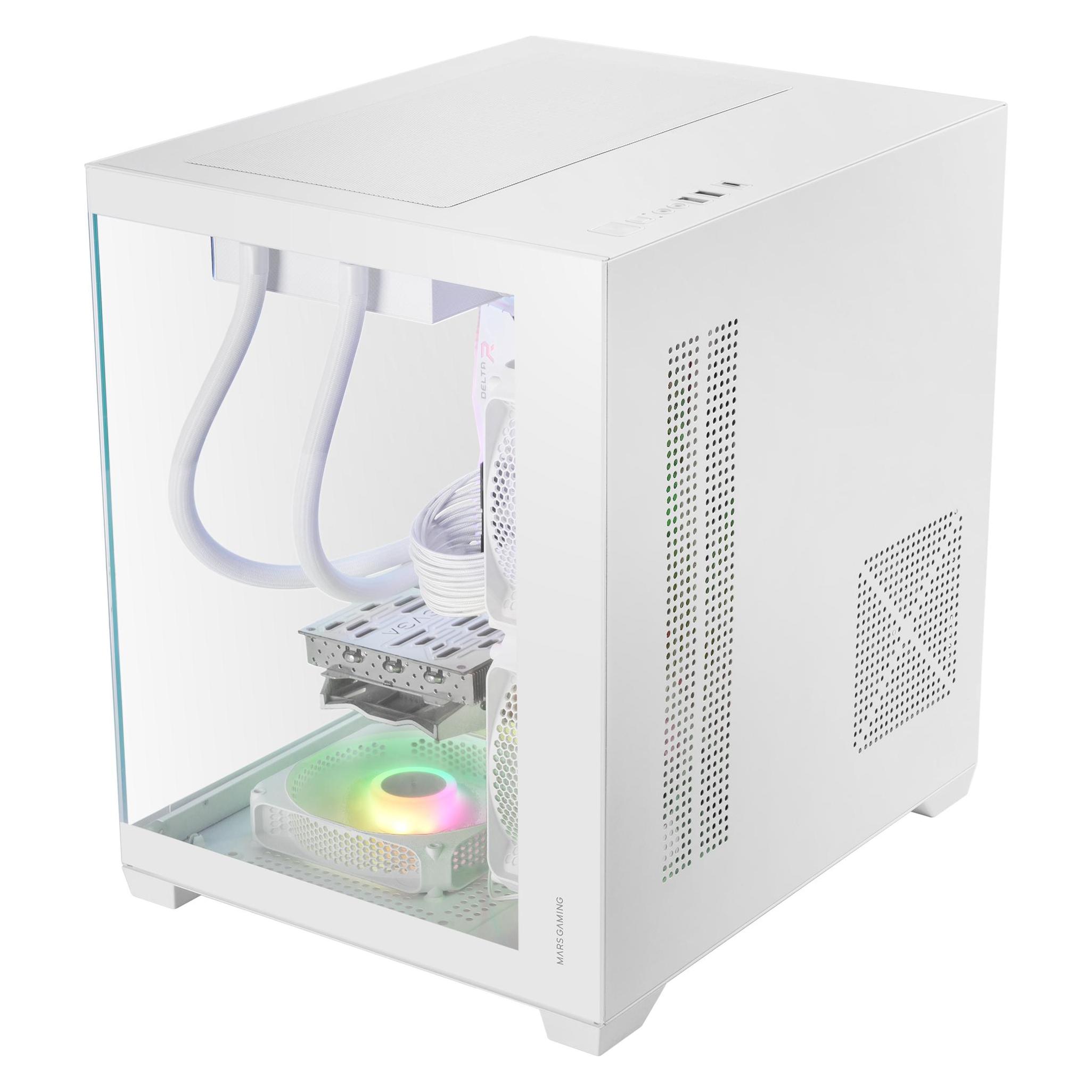 Mars Gaming Mcview3w (mATX, Mini-ITX) (MCVIEW3W)