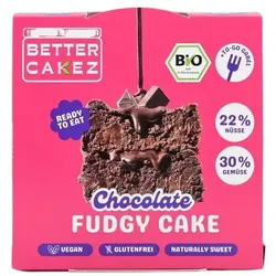Better Cakez Chocolate Fudgy Cake Kuchen bio