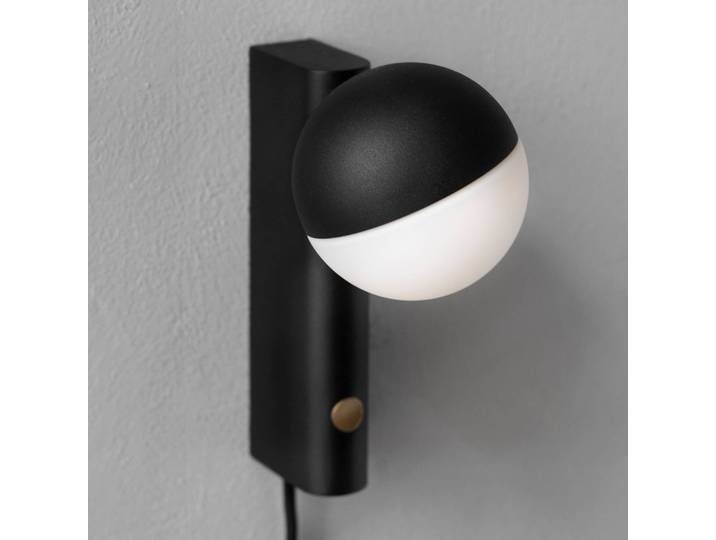 Northern Designer Wandleuchte Balancer mini, dimmbar, schwarz, für Wohn- / Esszimmer, Metall, Design