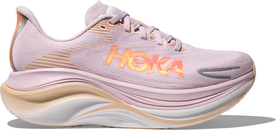HOKA Skyward X 2 Laufschuhe Damen Lilac Cream Gr. 44