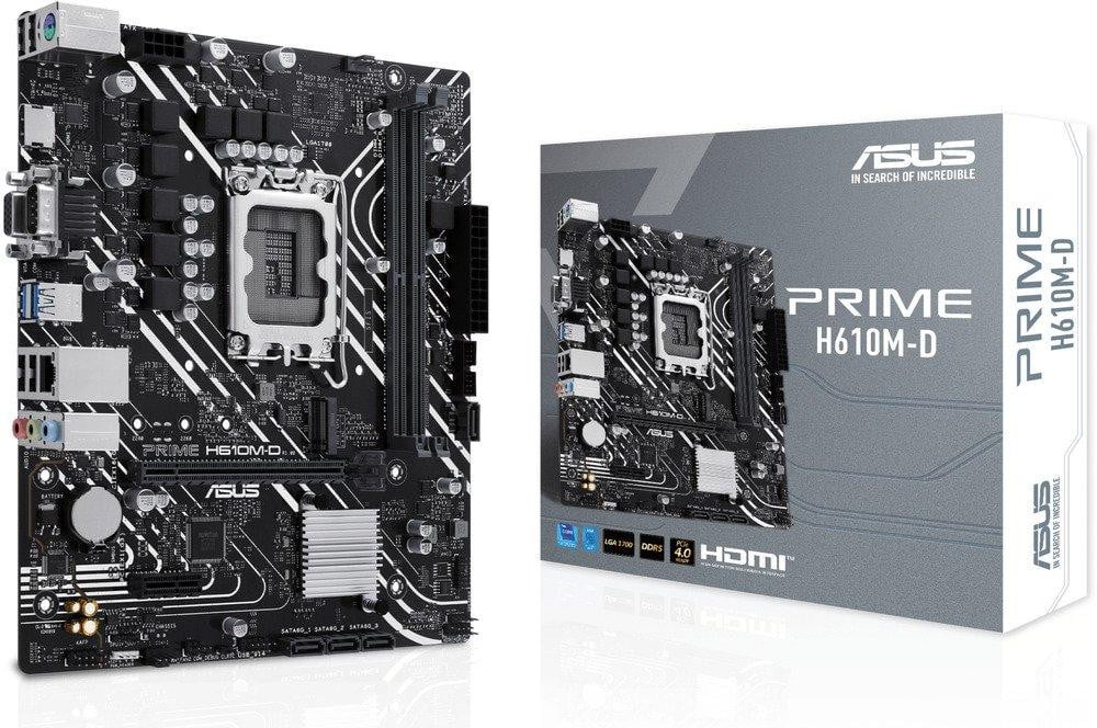 Asus Prime H610M-D moederbord