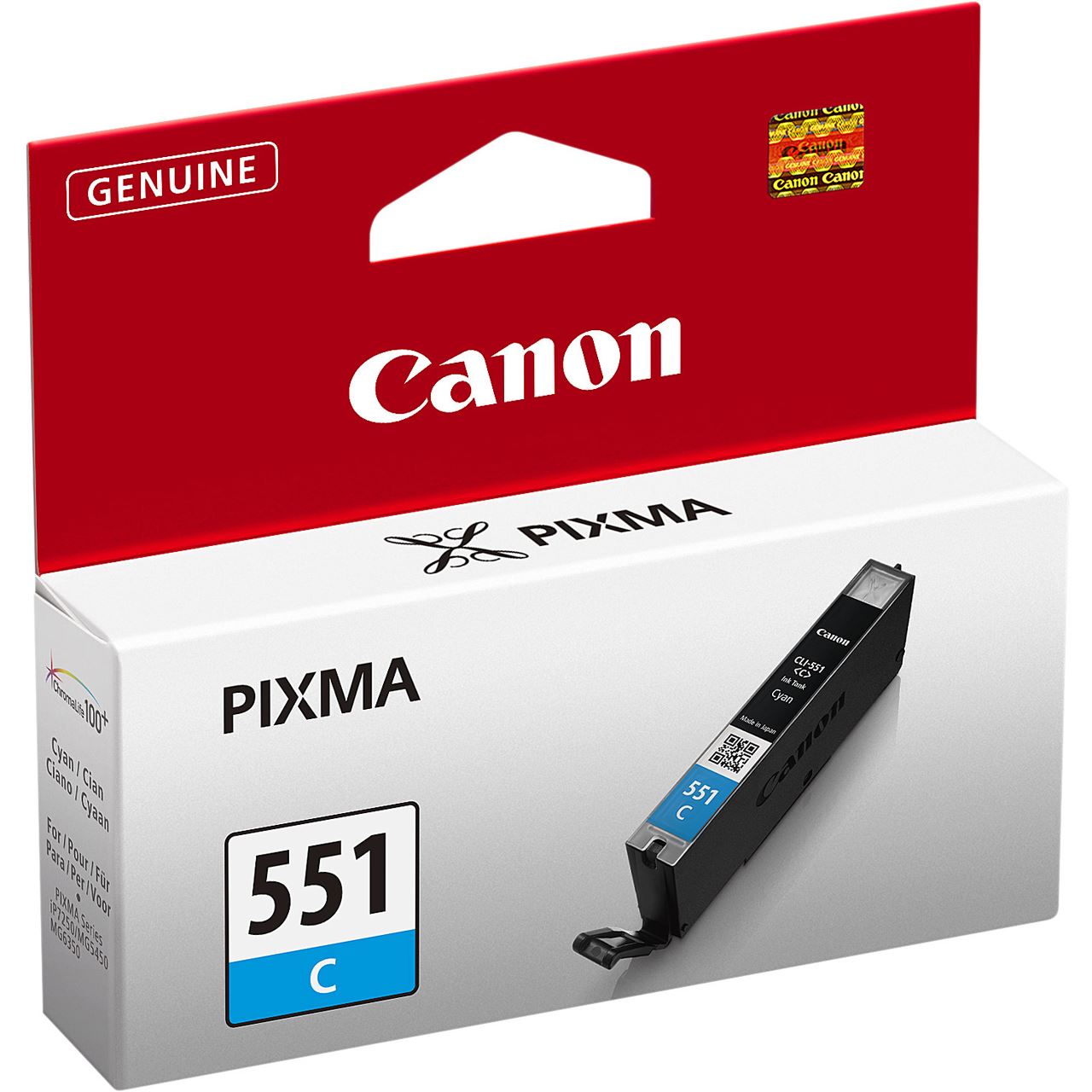 Canon Tinte CLI-551C 6509B001 cyan