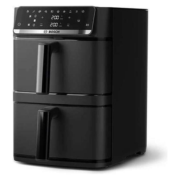 Bosch Hausgeräte Bosch MAFD661B7 Double Stack Heissluft-Fritteuse 12L mit Infrarot Technologie (12 l) (MAFD661B7)