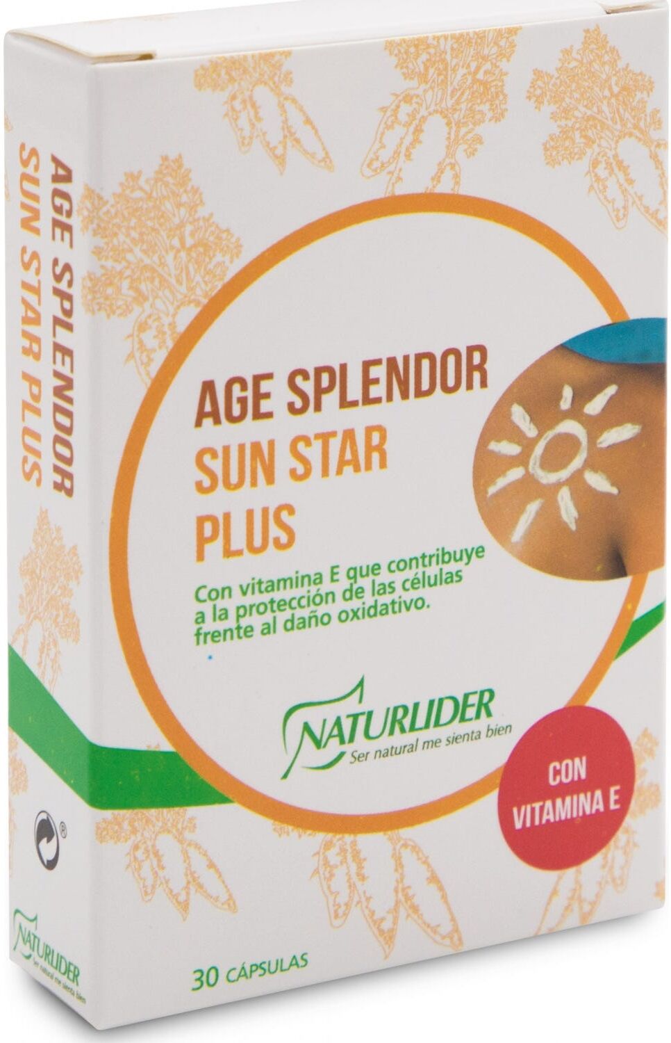 NATURLIDER Naturlíder Age splendor sun star plus 30 caps