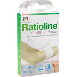 Ratioline Sensitive Wundschnellverband 6cmx1M 1 ST