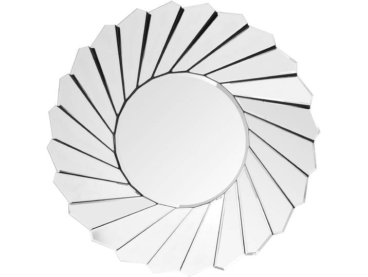 Wandspiegel KAYOOM Zeus 510 , silber (silberfarben), B:80cm H:80cm, Metall, Spiegelglas, Spiegel, Wandspiegel
